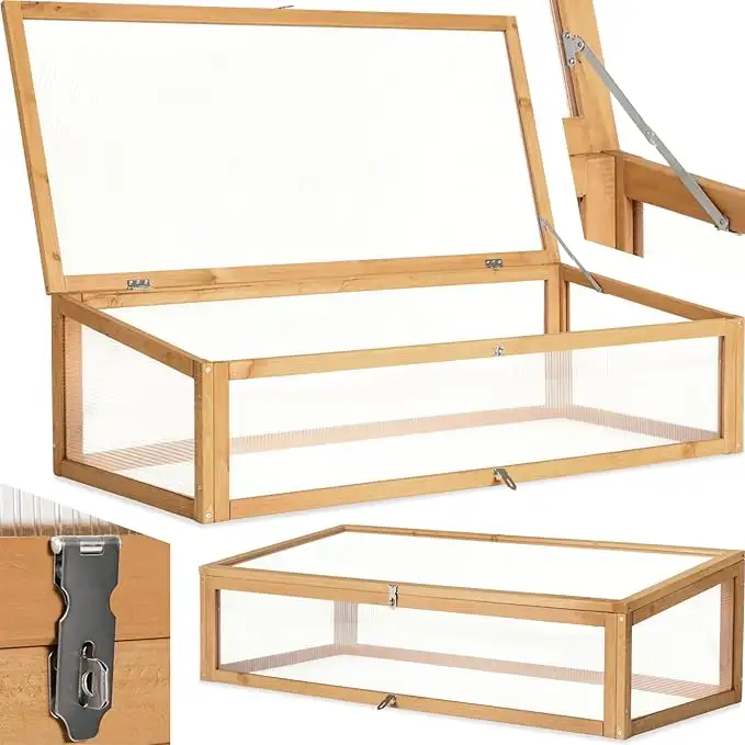 TecTake® Accesorio Huerto urbano de Madera, Inserto Protector 