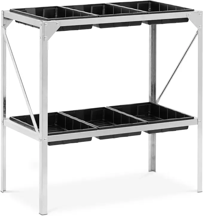 Uniprodo Mesa de Cultivo con 6 Insertos
